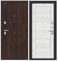 Дверь входная металлическая Porta S 4.П22 Almon 28/Bianco Veralinga